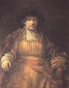 REMBRANDT Harmenszoon van Rijn self-portrait (mk33) oil painting reproduction